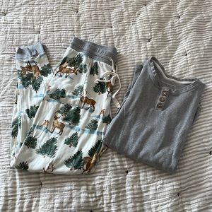 Womens Burt’s Bees Pajamas- size M